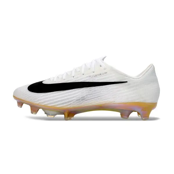 Nike Air Zoom Mercurial Superfly 11 Elite White and Black Firm Ground FG Football Boot