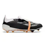 Adidas Predator 30 Elite Tongue Black and White Firm Ground FG Kids Football Boot - Black/White/Orange