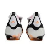Adidas Predator 30 Elite Tongue Black and White Firm Ground FG Kids Football Boot - Black/White/Orange