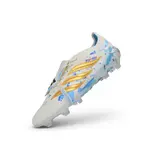 Adidas Predator 26 Tongue Elite White and Blue Firm Ground FG Football Boot