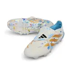 Adidas Predator 26 Tongue Elite White and Blue Firm Ground FG Football Boot