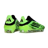Adidas F50 Elite Laceless Green and Black Firm Ground FG Football Boot