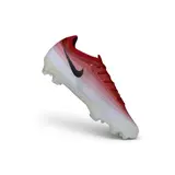Nike Air Zoom Mercurial Vapor 17 Elite White and Red Firm Ground FG Football Boot
