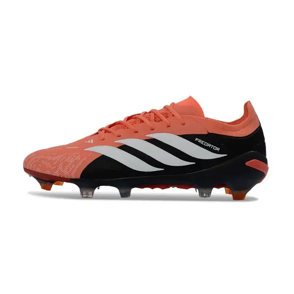 Adidas Predator 26 Elite Orange, White and Black Firm Ground FG Football Boot