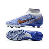 Nike Zoom Mercurial Superfly 9 Elite CR7 Pack Blue Firm Ground FG Kids Football Boot