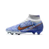 Nike Zoom Mercurial Superfly 9 Elite CR7 Pack Blue Firm Ground FG Kids Football Boot