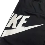 Nike Black and White Shorts - Bold NIKE Print