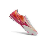 Mizuno Alpha III Elite White and Pink Turf TF Football Boot