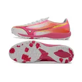 Mizuno Alpha III Elite White and Pink Turf TF Football Boot