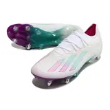 Adidas X Crazyfast1 White Purple and Blue Mixed Studs SG Football Boot
