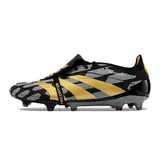 Adidas Predator 30 Elite Tongue Gray Black and Yellow Firm Ground FG Football Boot