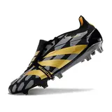 Adidas Predator 30 Elite Tongue Gray Black and Yellow Firm Ground FG Football Boot