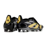 Adidas Predator 30 Elite Tongue Gray Black and Yellow Firm Ground FG Football Boot