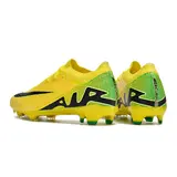 Nike Zoom Mercurial Vapor 15 Elite Yellow Green and Black Firm Ground FG Kids Football Boot