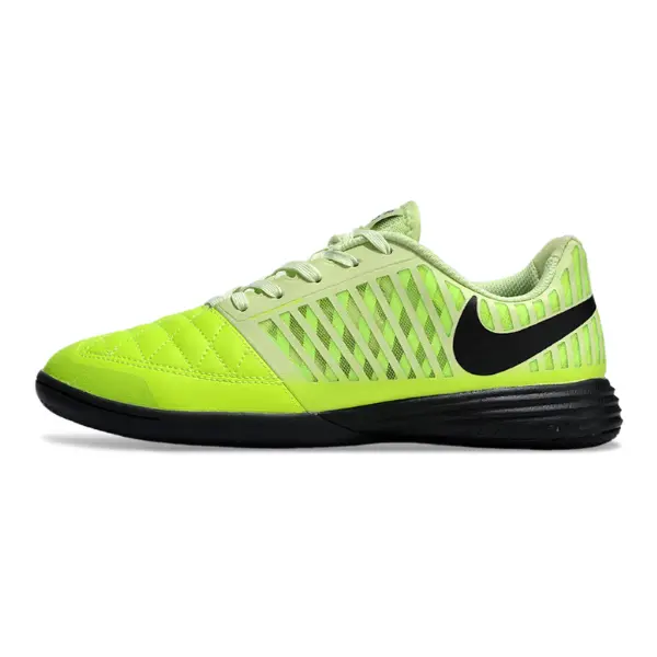 Nike Lunar Gato II IC Green and Black Indoor IC Football Boot