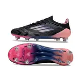 Adidas F50 Primeknit Elite Black and Pink Mixed Studs SG Football Boot