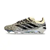 Adidas Predator 26 Elite Black, Beige and White Firm Ground FG Football Boot