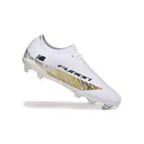 New Balance Furon Team V8 White and Golden Firm Ground FG Football Boot