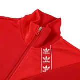 Adidas Red Cold Set Jacket and Pants - Red/Black Tape