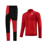 Adidas Red Cold Set Jacket and Pants - Red/Black Tape