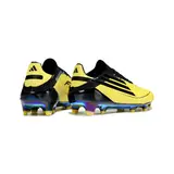 Adidas F50 Primeknit Elite Yellow and Black Firm Ground FG Football Boot
