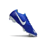Nike Air Zoom Mercurial Vapor 12 Elite Blue and Silver Firm Ground FG Football Boot