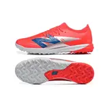 New Balance Furon V8 Elite Pink and Silver Turf TF Football Boot
