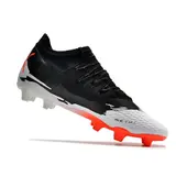 Puma Future Z 1.3 Black White and Orange Firm Ground FG Football Boot