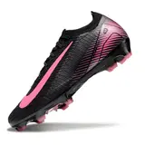 Nike Air Zoom Mercurial Vapor 16 Elite Black and Pink Firm Ground FG Football Boot - Pink Print