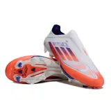 Adidas F50+ Elite Laceless Green and Yellow Firm Ground FG Kids Football Boot