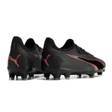 Puma Ultra Ultimate Black and Red Firm Ground FG Football Boot