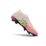 Puma Future 9 Low Cut White and Pink Firm Ground FG Football Boot