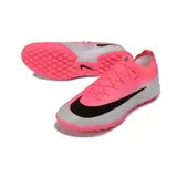 Nike Air Zoom Mercurial Vapor 17 Elite Pink, Black and White Turf TF Football Boot