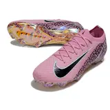 Nike Air Zoom Mercurial Vapor 16 Elite Light Pink Firm Ground FG Football Boot - Pink Print