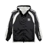 Adidas Black and White Windbreaker Jacket