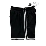 Jordan Black and White Shorts - Side Stripes