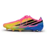 Adidas F50 Hyperfast Elite Pink, Yellow and Blue Firm Ground FG Football Boot