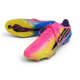 Adidas F50 Hyperfast Elite Pink, Yellow and Blue Firm Ground FG Football Boot