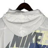 Nike White Windbreaker Jacket