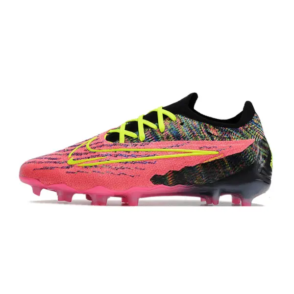 Nike Phantom GX Elite Pink Black and Green Firm Ground FG Football Boot