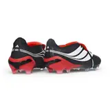 Adidas Predator 27 Elite Tongue Black, White and Red Firm Ground FG Football Boot