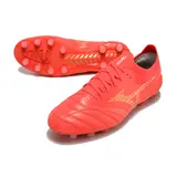 Mizuno Morelia Neo III Elite Red and Yellow Firm Ground FG Football Boot
