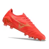Mizuno Morelia Neo III Elite Red and Yellow Firm Ground FG Football Boot