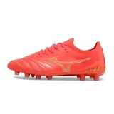 Mizuno Morelia Neo III Elite Red and Yellow Firm Ground FG Football Boot