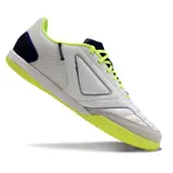 Adidas Competition Top IC White Blue and Green Futsal Football Boot