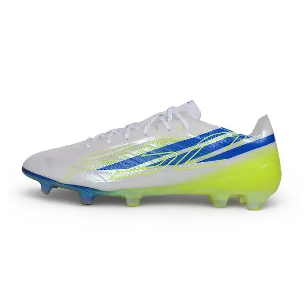 Adidas F50 Hyperfast EVO Elite White and Green Firm Ground FG Football Boot