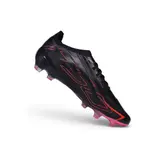 Adidas F50 Hyperfast Elite Black and Red Firm Ground FG Football Boot