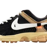 Nike Air Zoom Vomero 5 Black and Beige Running Shoes