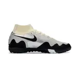 Nike x Patta Zoom Mercurial Superfly Elite White, Black and Silver Turf TF Football Boot