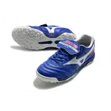 Mizuno Morelia Sala Classic Blue White and Red Turf TF Football Boot